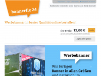 bannerfix24.de Webseite Vorschau