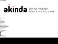 akinda-berlin.org Webseite Vorschau