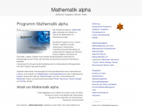 Mathematikalpha.de