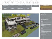 ferrara-consulting.ch Webseite Vorschau