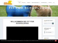fit-for-schooldogs.com Webseite Vorschau