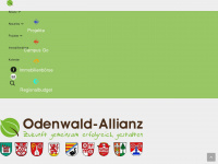 odenwald-allianz.de Webseite Vorschau