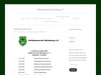 schuetzenvereinheinsberg.wordpress.com Webseite Vorschau