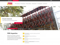 peri.com.ar Webseite Vorschau
