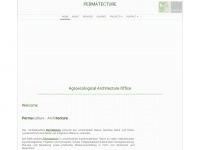 permatecture.at Webseite Vorschau