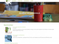 picasso-grundschule.de Webseite Vorschau