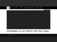 petergrzan.de Webseite Vorschau