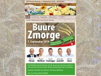 buure-zmorge.ch Webseite Vorschau