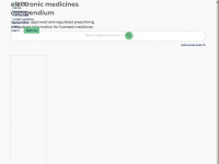 medicines.org.uk Webseite Vorschau