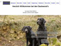 dashwood-dogs.de Webseite Vorschau