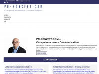 pr-konzept.com Webseite Vorschau