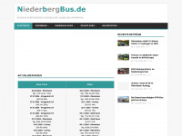 niederbergbus.de Webseite Vorschau