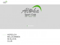 alohasport.de Webseite Vorschau