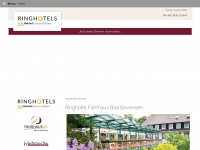 hotelfaehrhaus.de Webseite Vorschau