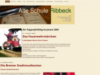 alteschule-ribbeck.de Webseite Vorschau