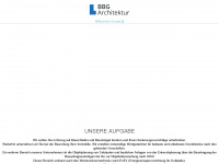 bbg-architektur.de Webseite Vorschau