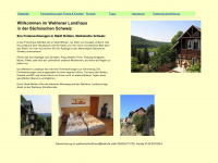 wehlener-landhaus.de Webseite Vorschau