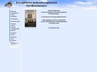 auferstehungskirche-hof.de Webseite Vorschau