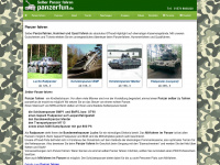 panzerfun.de Webseite Vorschau