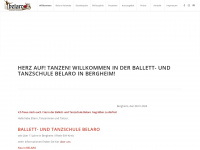 belaro-tanz.de Webseite Vorschau