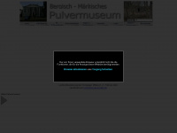 pulvermuseum.info Webseite Vorschau