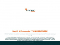 pyrondo.de Webseite Vorschau