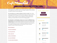 cafe-mondial.org Webseite Vorschau