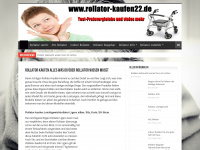 rollator-kaufen22.de Webseite Vorschau