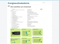 audioakademie.at Webseite Vorschau