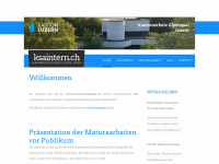 ksaintern.ch Webseite Vorschau