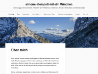 simone-stempelt.com Webseite Vorschau