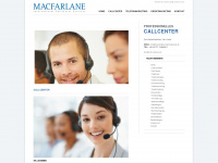 macfarlane-telefondienste.de Webseite Vorschau