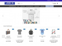 joes-printundsportshop.de Webseite Vorschau