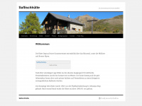 saflisch-hütte.ch Webseite Vorschau