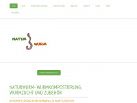 naturwurm.ch Webseite Vorschau