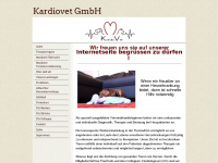 kardiovet.ch Webseite Vorschau