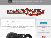 soundbooster.eu Webseite Vorschau