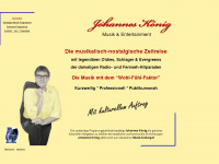 johannes-könig.de Webseite Vorschau