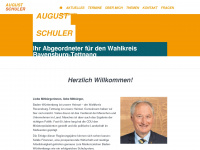 august-schuler.de Webseite Vorschau