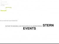 stern-events.at Webseite Vorschau