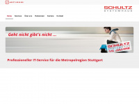 schultz-systemhaus.de Webseite Vorschau