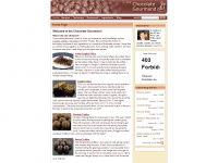 chocolategourmand.com Webseite Vorschau
