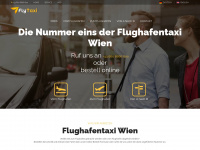 flughafen-wien-taxi.com Webseite Vorschau