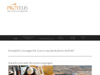 prot-eus.at Webseite Vorschau