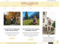 vanillaholica.com Webseite Vorschau