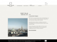 port-folio.at Webseite Vorschau