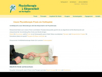 physiotherapie-am-herthaplatz.de Webseite Vorschau