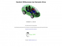 hermeticdrive.com Webseite Vorschau