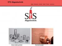 sts-abgastechnik.com Webseite Vorschau
