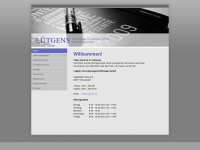 luetgens.biz Webseite Vorschau